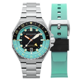 Dumas GMT Automatic Dark Turquoise