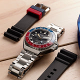 Dumas GMT Automatic Cobalt Crimson