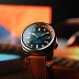 Bradner GMT Automatic Orange Blue