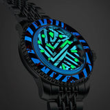 Fleuss 40 Automatic Razzle Dazzle Limited Edition Noir Illumination