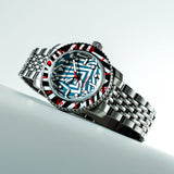 Fleuss 40 Automatic Razzle Dazzle Limited Edition Noir Illumination