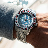 Fleuss 40 Automatic Razzle Dazzle Limited Edition Noir Illumination