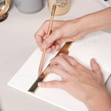Makers Cabinet Stria Folding Brass Ruler