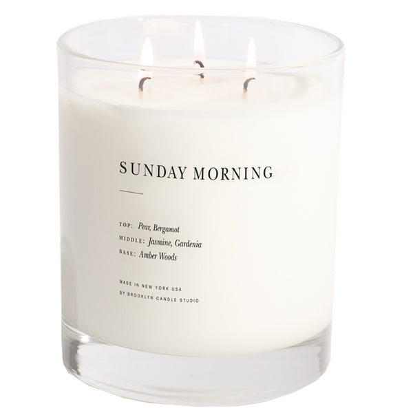 Brooklyn Candle Studio Sunday Morning Maximalist 3-Wick Candle | 27 oz