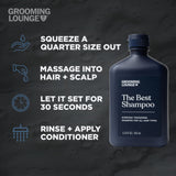 Grooming Lounge The Best Shampoo - Best Men's Shampoo For All Hair Types by Grooming Lounge