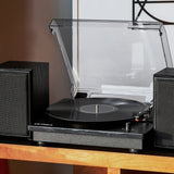 Victrola Montauk Bluetooth Turntable System Black by Victrola