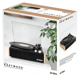 Victrola Eastwood Bluetooth Record Player Black, Brown by Victrola