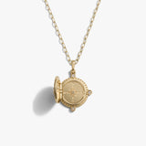 Compass Locket Necklace