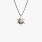Opal Sun Necklace