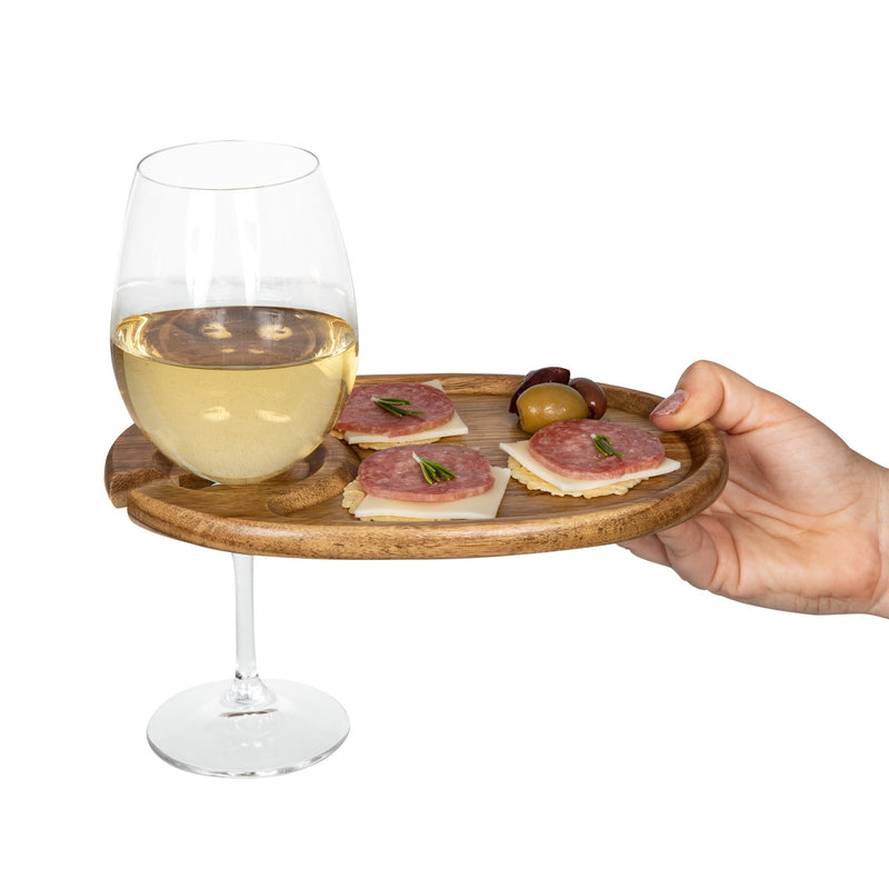 Wine Appetizer Plate Set Of 4 by Picnic Time Family of Brands