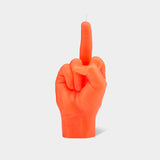 CandleHand "F*ck You" Candle - Neon Orange by 54Celsius