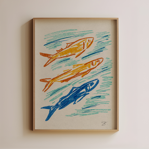 Fish Sardines by Seb Moran