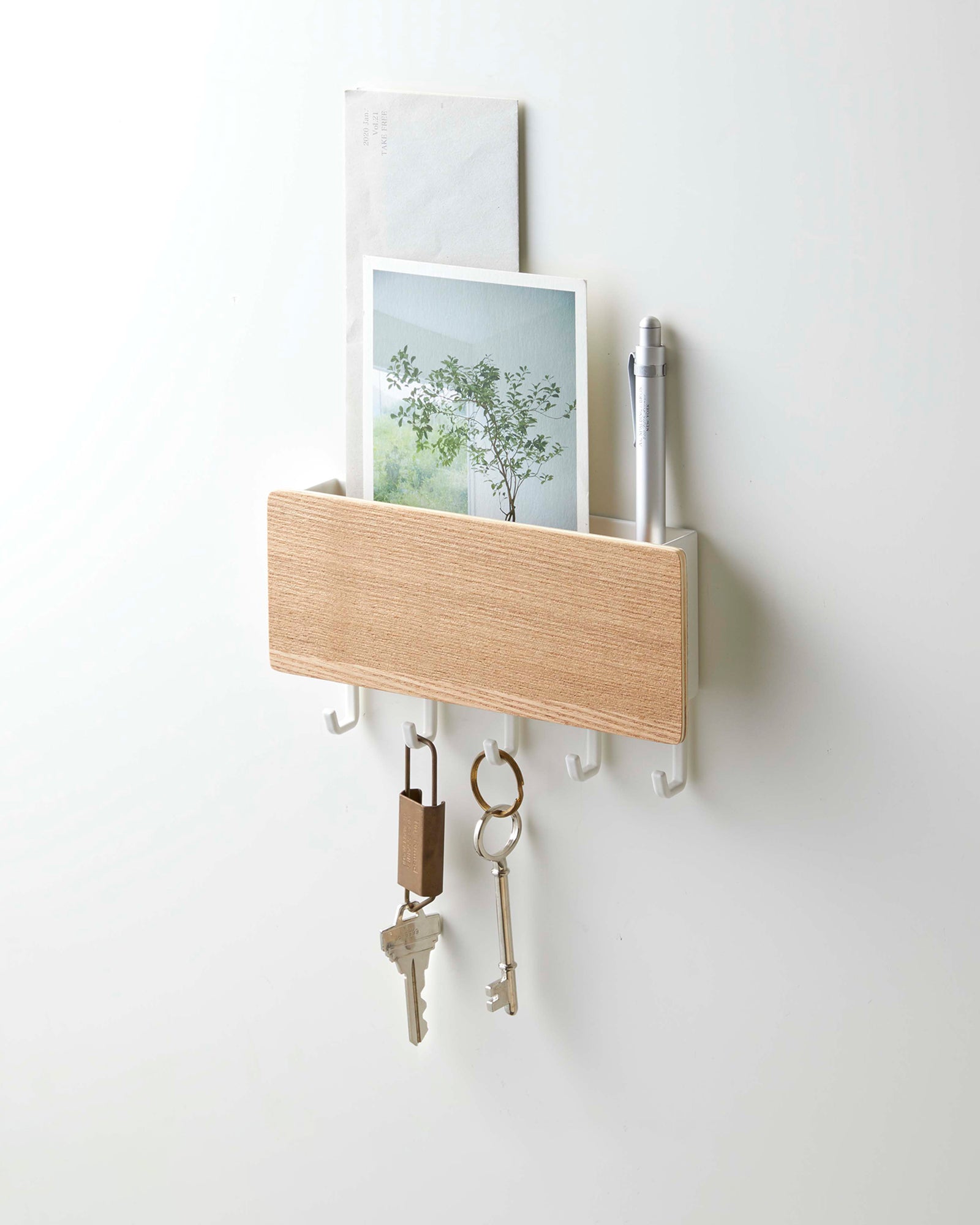 Mik Key Rack Magnetic Key Rack - Steel + Wood – Sportique