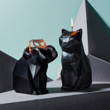 PyroPet Kisa Cat Candle - Black by 54Celsius