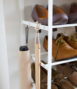 Six-Tier Shoe Rack (34" H)  - Steel