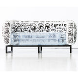 Mojow Furniture Yomi Nep Sofa Limited Series | Black on White