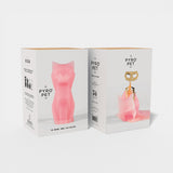 PyroPet Kisa Cat Candle - Light Pink by 54Celsius