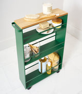 Slim Storage Cart (32" H)  - Steel