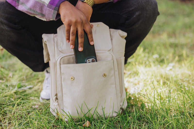 Carmel Roll Top Picnic Backpack Cooler by Picnic Time Family of Brands