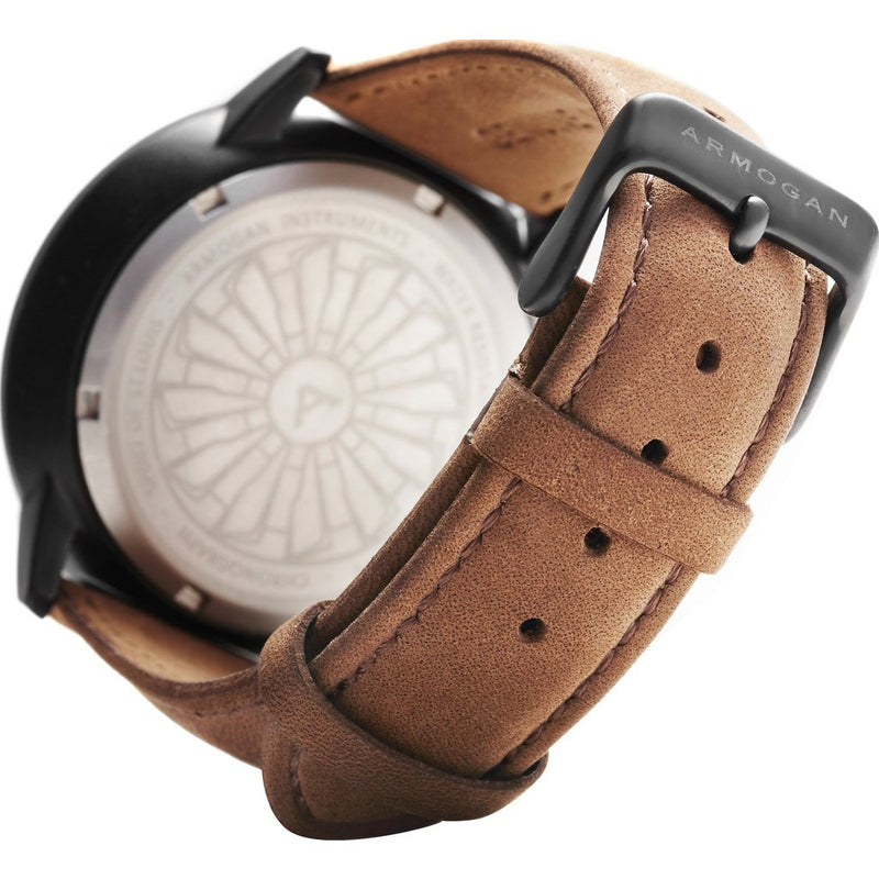 Armogan Spirit of St. Louis Chronograph Watch Chocolate Brown Sportique