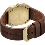 slow Jo 18 Gold Watch | Dark Brown Leather X000JADHDT