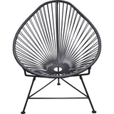 Innit Designs Acapulco Chair | Black/Grey Gray-01-01-06