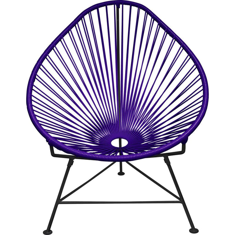 Innit Designs Acapulco Chair | Black/Purple