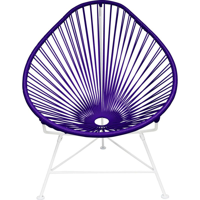 Innit Designs Acapulco Chair | White/Purple