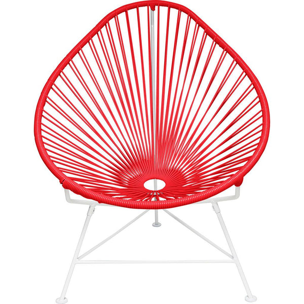 Innit Designs Acapulco Chair | White/Red