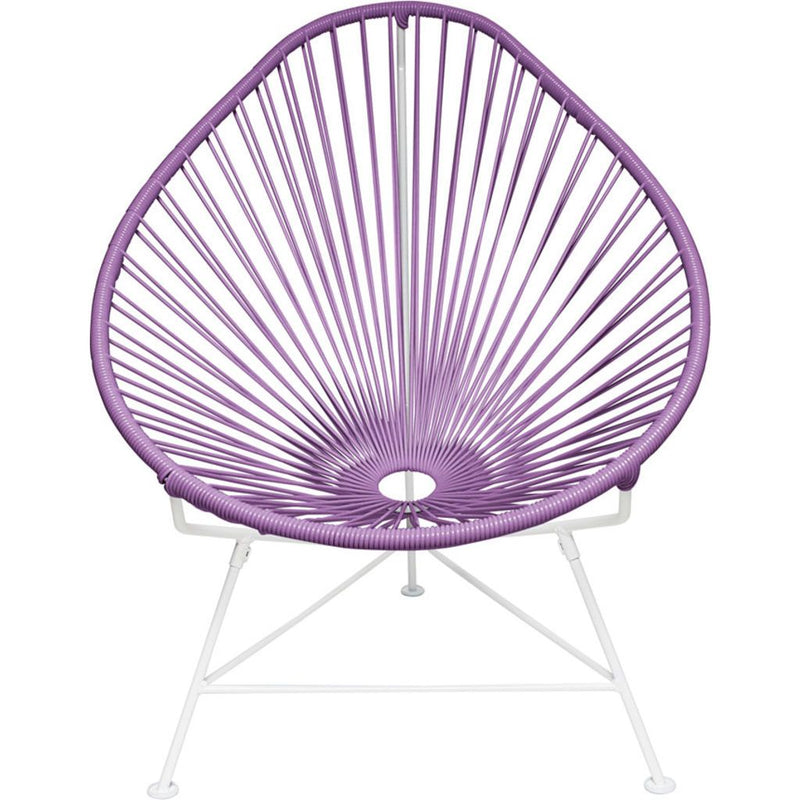 Innit Designs Acapulco Chair | White/Orchid
