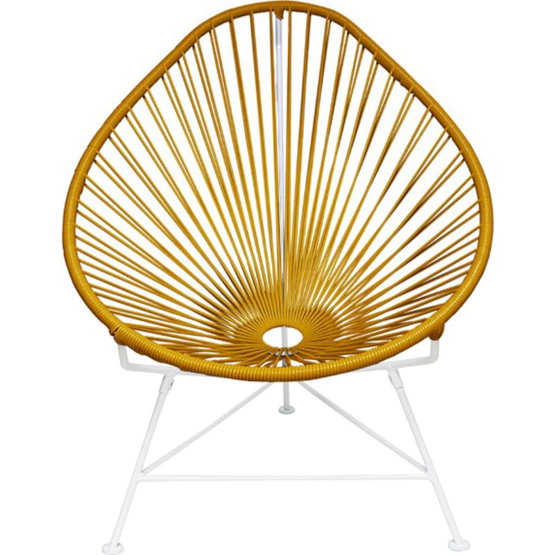 Innit Designs Acapulco Chair | White/Caramel