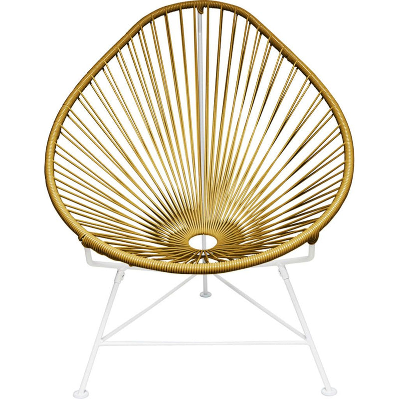 Innit Designs Acapulco Chair | White/Gold