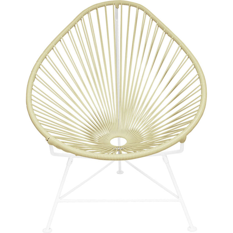 Innit Designs Acapulco Chair | White/Ivory