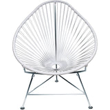 Innit Designs Acapulco Chair | Chrome/White