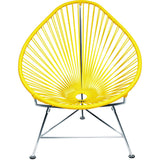 Innit Designs Acapulco Chair | Chrome/Yellow
