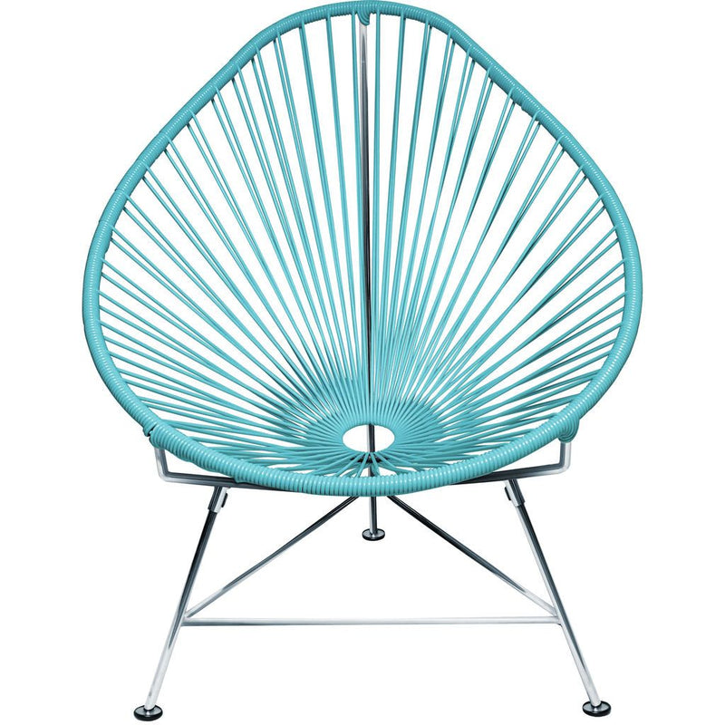 Innit Designs Acapulco Chair | Chrome/Blue