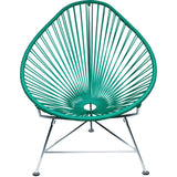 Innit Designs Acapulco Chair | Chrome/Tealy Turquoise