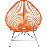 Innit Designs Acapulco Chair | Chrome/Orange