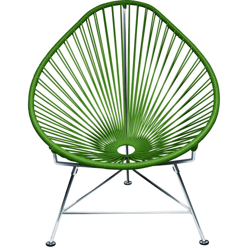 Innit Designs Acapulco Chair | Chrome/Cactus