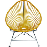 Innit Designs Acapulco Chair | Chrome/Caramel