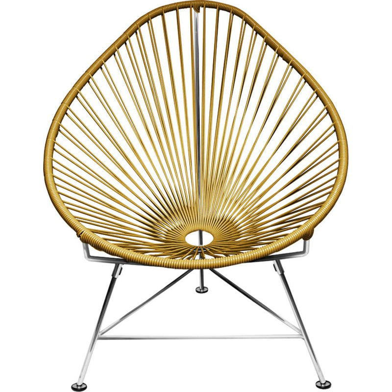 Innit Designs Acapulco Chair | Chrome/Gold