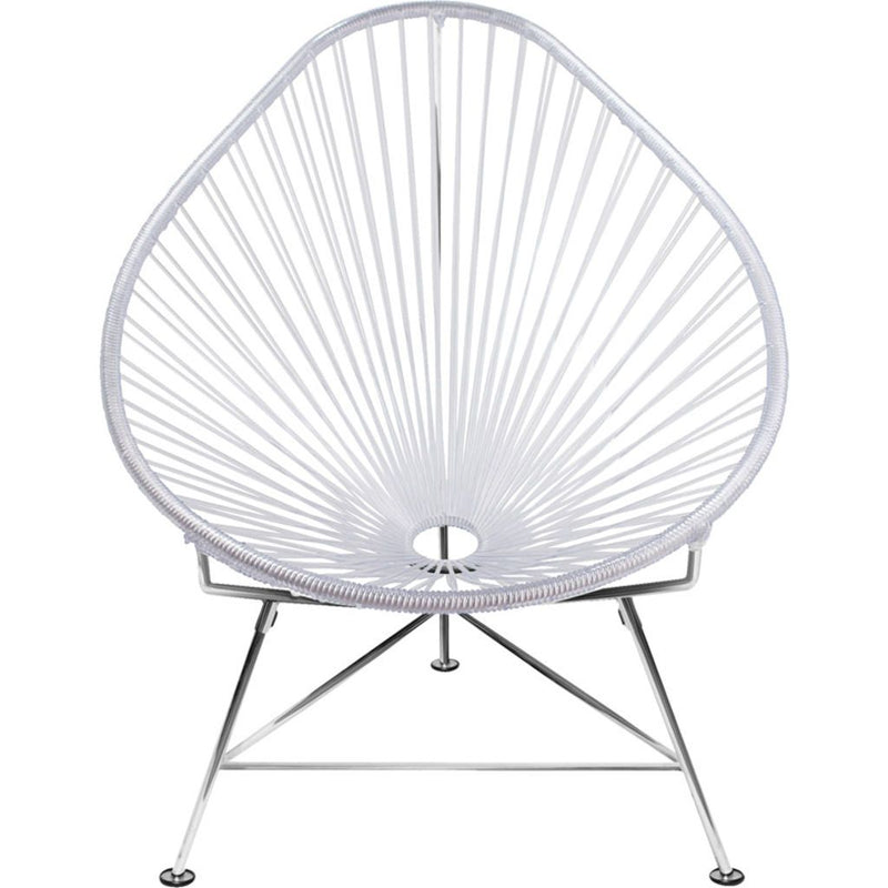 Innit Designs Acapulco Chair | Chrome/Clear