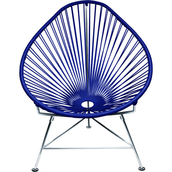 Innit Designs Acapulco Chair | Chrome/Deep Blue