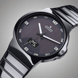 Junghans Force Mega Solar Watch | Black Ceramic Strap 018/1132.44