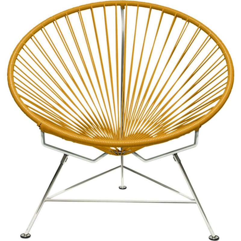Innit Designs Innit Chair | Chrome/Caramel