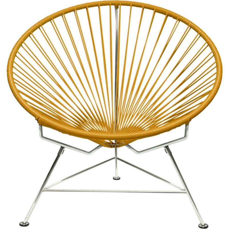 Innit Designs Innit Chair | Chrome/Caramel