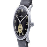 Junghans Meister Driver Handaufzug Watch | Grey Calf Leather Strap 027/3607.00