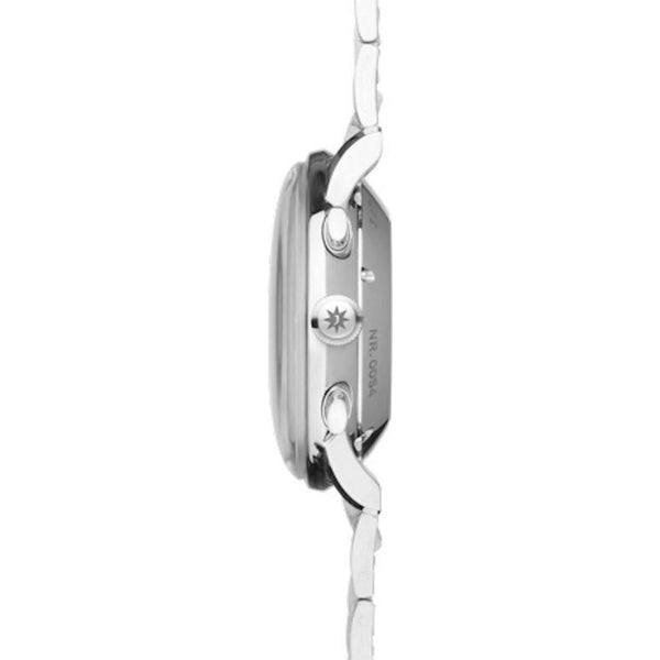 Junghans Meister Chronoscope Blue Watch | Stainless Steel Bracelet 027/4528.45