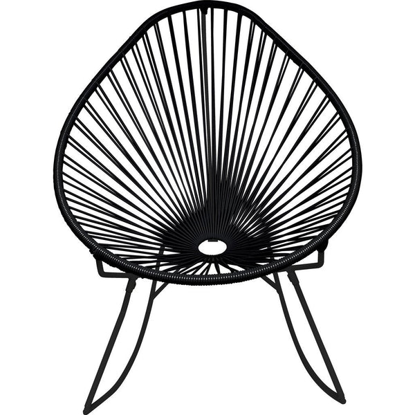 Innit Designs Acapulco Rocker Chair | Black/Black-03-01-01