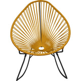 Innit Designs Acapulco Rocker Chair | Black/Caramel